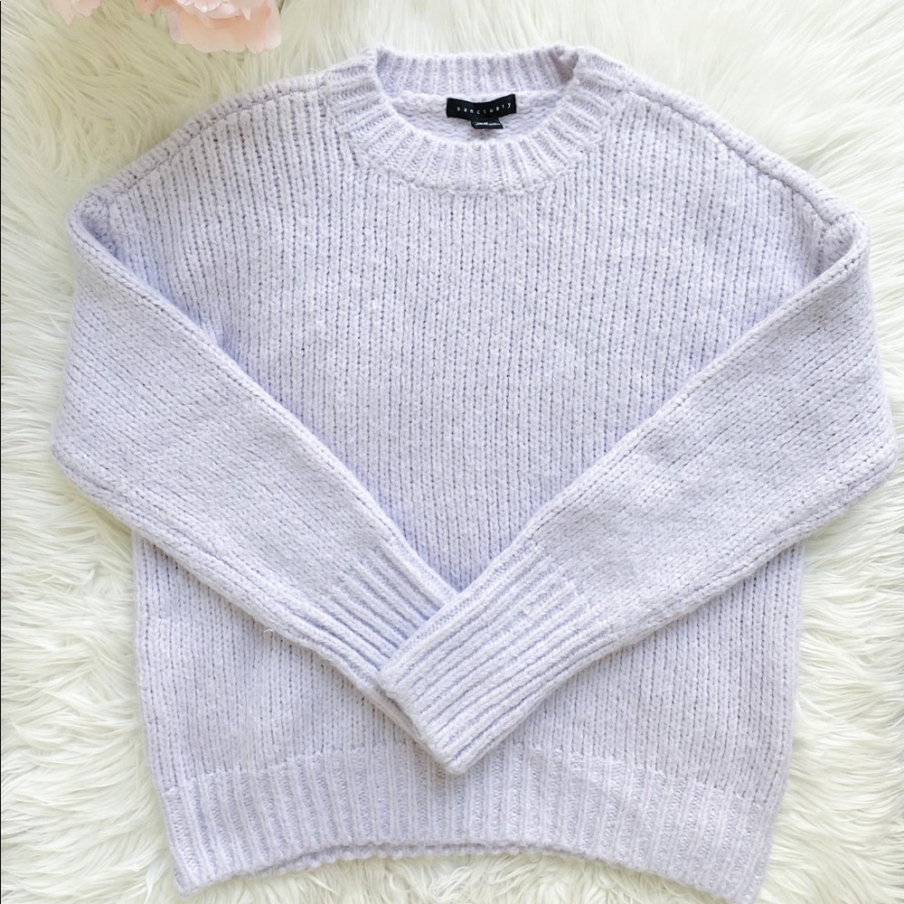 NWOT Sanctuary Lavender Sweater